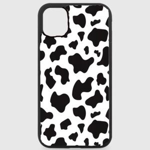 Cow print phone case